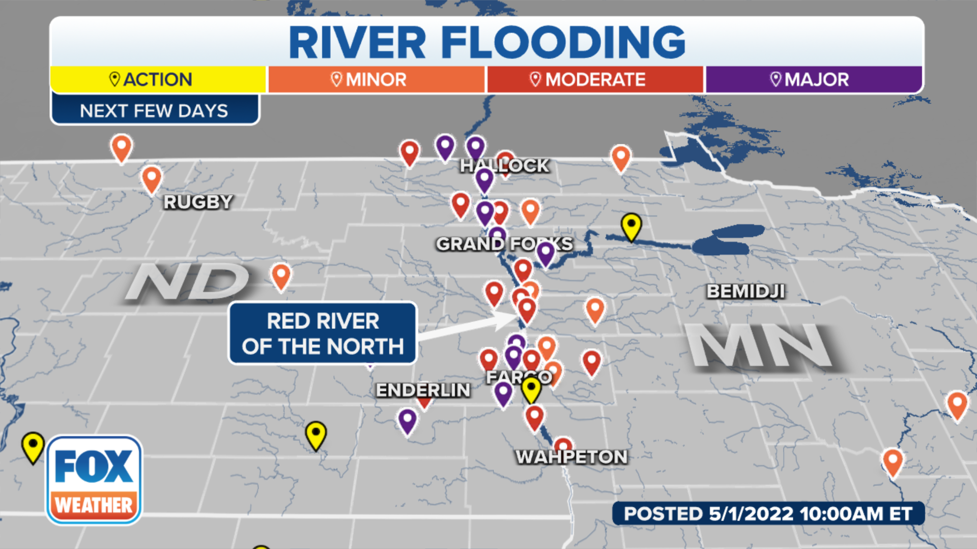 'The water was rising rapidly' Heavy rains trigger flooding in North